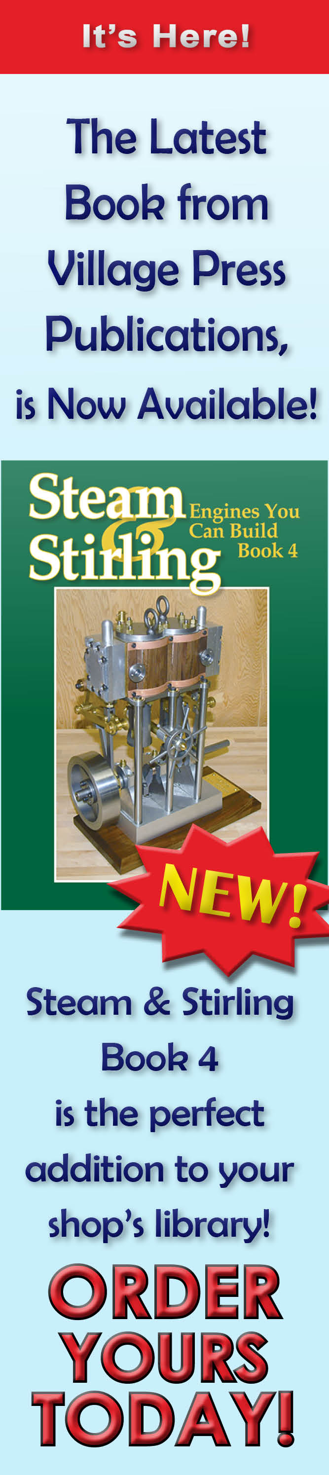Steam & Stirling Book 4 - Engines You Can Build!
